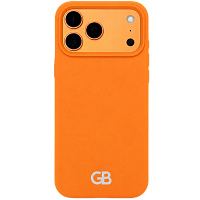 Силиконовый чехол GB case для iPhone 17 Pro Max (Orange)