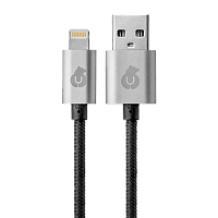 Кабель питания uBear Cord Cable USB-A to Lighting (Black 1m DC01BL01-I5)